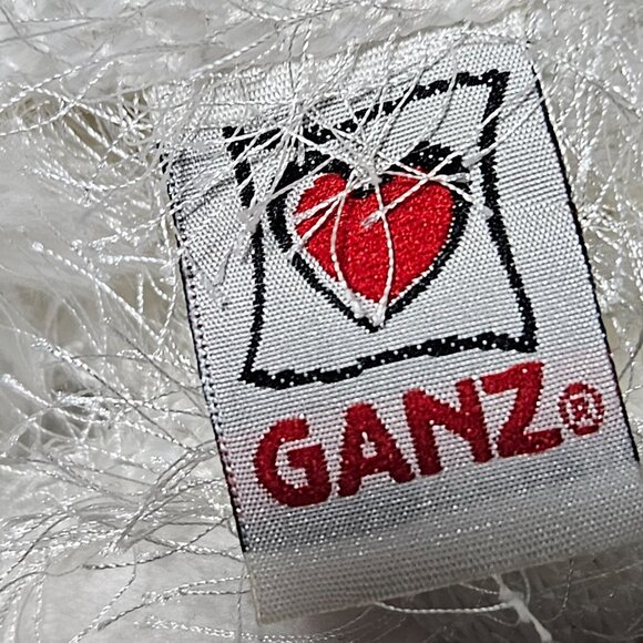 Ganz Webkinz White Poodle 9 in Plush Dog Shaggy Stuffed Animal Toy NO CODE HM014 - Picture 8 of 9